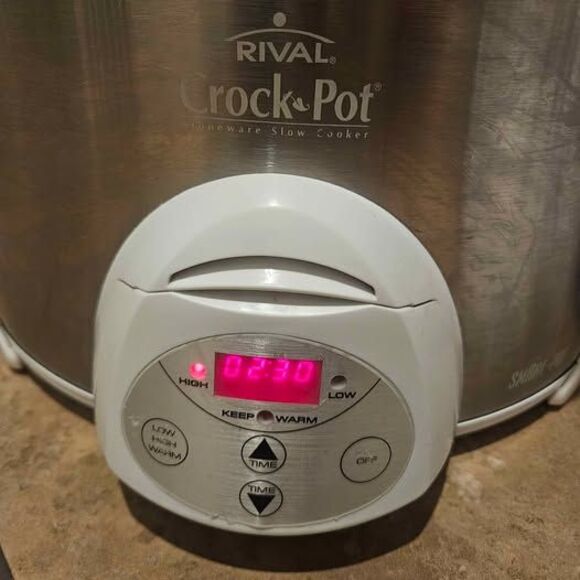 Rival Crockpot Smart Pot Slow Cooker Crock Pot 6 Quart - Picture 5 of 5